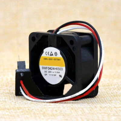 For Sanyo 9WF0424H6503 SanAce40WF Cooling Fan 24V 0.09A 4CM 3pin 40*40*20mm - Image 1 of 2