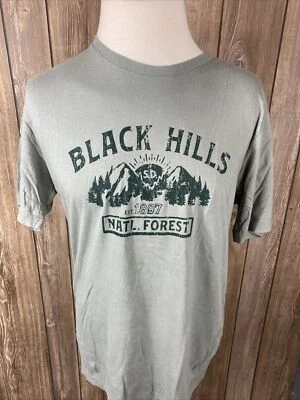 Мужская футболка Camp David Black Hill National Forest большой сувенир с коротким рукавом - Изображение 1 из 4