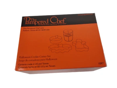 Juego de Cortador de Galletas de Halloween Mimado Chef Murciélago Calabaza Fantasma NUEVO Foto 1 de 3