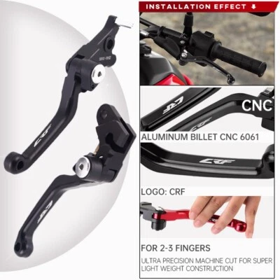 Palancas de embrague de freno pivotante palanca de control para HONDA CRF250L CRF250M CRF 250L Rally Foto 1 de 4