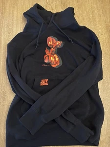 Jeff Koons Balloon Dog Hoodie In Black S - Picture 1 of 3