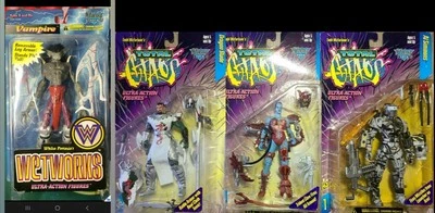 Figura 4 McFarlane Toys Total Chaos Al Simmons, Dragon Blade, Thresher, Wetworks Foto 1 de 4