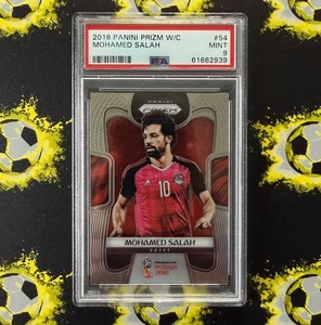 Mohamed Salah PSA 9, Egypt - 2018 Panini Prizm World Cup #54 - Bild 1 von 2