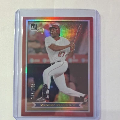 Vladimir Guerrero 2024 Panini Donruss 149 de 199. Foto 1 de 3