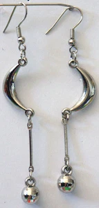 Stylish Fashion Woman Rhodium Earring - Picture 1 of 1