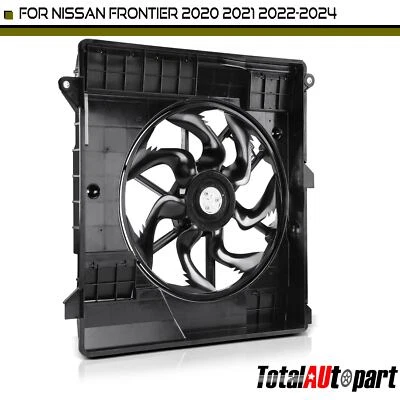 Radiator Cooling Fan Assembly w/ Brushless Motor for Nissan Frontier 2020-2024 - Image 1 of 4