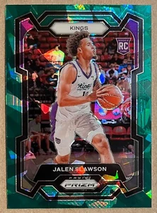 2023-24 Panini Prizm Green Cracked Ice Jalen Slawson - Bild 1 von 2