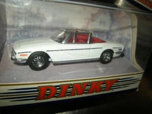 1:43 Dinky Triumph STAG 1969 blanco/blanco en embalaje original - Imagen 1 de 1