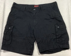Foundry Supply Co Cargo Shorts Men's 42 Black Camping Hiking Outdoors - Picture 1 of 8