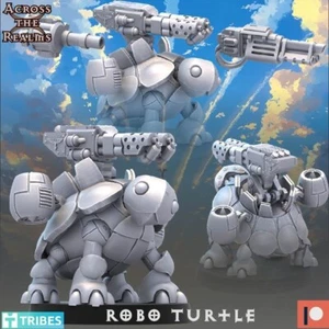 Robo Turtle | Across the Realms | Wargaming | TTRPG | Grimdark - Picture 1 of 2