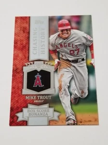 Mike Trout 2013 Topps Chasing History Card #CH-64 California Angels - Bild 1 von 2