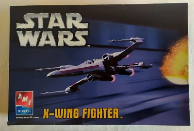 STAR WARS AMT - ERTL X-WING FIGHTER - MODEL KIT - Immagine 1 di 4