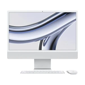 APPLE IMAC 24 CTO Apple M3 8C/8C 16GB Ram 256GB SSD DE Silber - Photo 1/3