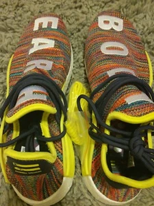 Adidas Pharrell Human Race Nmd Tr Mehrfarbig Sz 11.5 US Nett Kicks - Picture 1 of 5