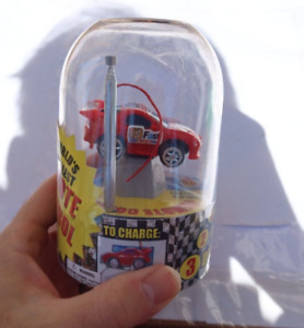 Vintage Super Mini Racer Toy Race Car Remote Control Car World's Smallest RC NR