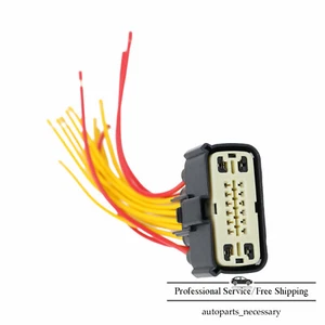 New Pigtail Wiring 16 Cavity Female For Ford 7U2Z-14S411-JB WPT-1142 WPT1491 - Picture 1 of 6