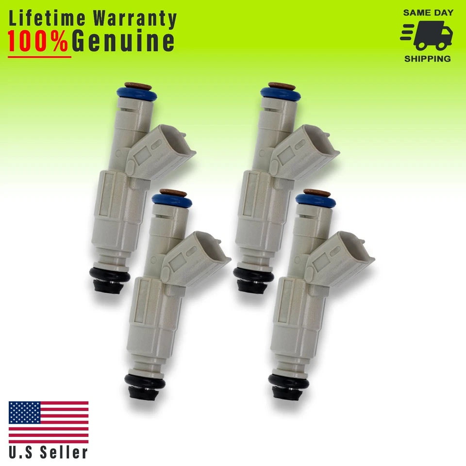 X4 OEM Bosch Fuel Injectors 2001-2004 Mazda B2300 Ford Ranger 2.3L 0280156010 - Image 1 of 1