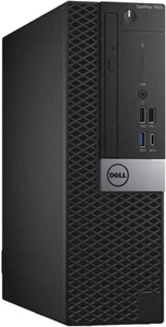 Dell Desktop OptiPlex 7050 SFF Intel i5-7th Gen 16GB RAM 1TB HDD HDMI USB Win 10 - Picture 1 of 14