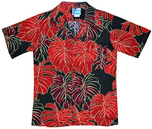 RJC Made in USA klassisches hawaiianisches Weihnachts-Aloha-Shirt für Jungen - Bild 1 von 9