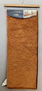 TOMMY BAHAMA ORANGE Fall PUMPKINS Leaves QUILTED Farmhouse 14X72 TABLE RUNNER - Picture 1 of 7