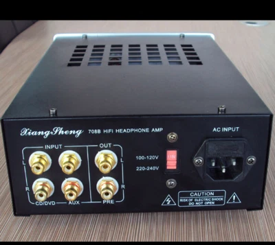 Lo último Preamplificador 708B Tubo HIFI Amplificador de Auriculares Amplificador de Auriculares + Envío Rápido Foto 1 de 3