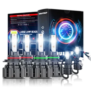 For Pontiac Grand Prix 1991-1996 6X LED Headlight Bulbs Hi Lo Beam Fog Light - Picture 1 of 12