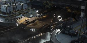 PLAQUE MÉTAL   vaisseau spatial science fiction       30 X 20 CM - Imagen 1 de 4