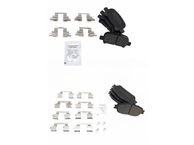 Brake Pad Set For 2000-2007 Toyota Avalon 2001 2002 2003 2004 2005 2006 VX282DS - Image 1 of 1