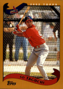 2002 Topps St. Louis Cardinals Baseball Card #426 So Taguchi Rookie