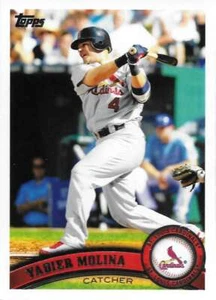 Yadier Molina 2011 Topps #90a Cardinals ID:29954 - Picture 1 of 2