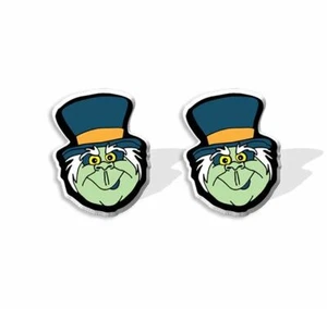 Disney Parks Haunted Mansion Attraction Hitchhiking Ghosts Phineas Earrings Set - Picture 1 of 1