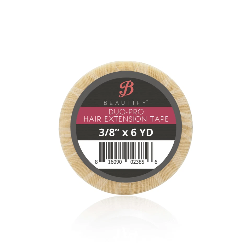 美丽 Duo-Pro 头发加长双面胶带 3/8 英寸 x 6 年 Walker 出品 — 第 1/1 张图片
