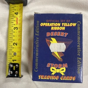 Full Set of 60 1991 Desert Storm Trading Cards Operation Yellow Ribbon COMPLETE - Picture 1 of 3