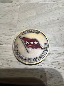 Department Of The Army Challenge Coin From The Director Of The Army Staff - Picture 1 of 8