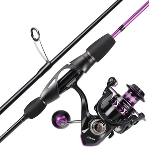 Sougayilang Fishing Rod, Ultralight Sensitive 2 Pieces Trout Spinning Rod, St... - Picture 1 of 8