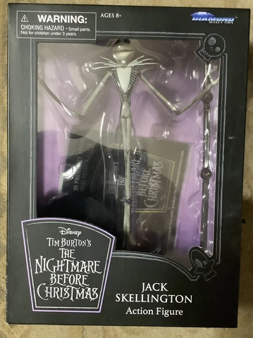The Nightmare Before Christmas Jack Skellington Action Figure Diamond Select Cover