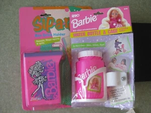 BARBIE PUPPE FAHRRAD TRINKFLASCHE & GETRÄNKEHALTER IM KARTON FÜR KINDER - Bild 1 von 3