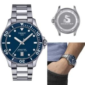 TISSOT SEASTAR 1000 T1204101104100 Quartz Men's Watch New Boxed Certified - Picture 1 of 2