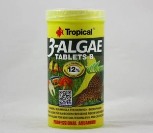 3-Algae Tablets B Tropical 250ml Futter bodenfressende Tiere 59,96€/L - Bild 1 von 1