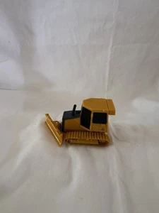 John Deere Bulldozer Toy- Ertl Die Cast Metal Plastic Yellow Construction - Picture 1 of 5