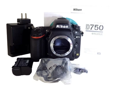 [2,138s/c Only] Nikon D750 Digital SLR Camera 24.3MP Body Set DSLR Classic Japan - Image 1 of 4