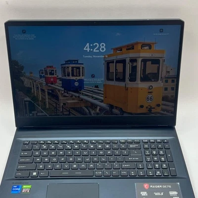 MSI Raider GE76 12UE 17.3" i7-12700H 2.7GHz 16GB RAM 1TB SSD GeForce RTX 3060 - Image 1 of 4