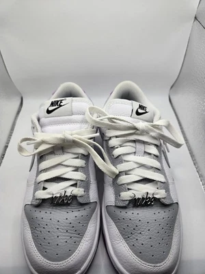 W NIKE DUNK LOW SIZE 5.5 Purple/Cool Grey/White - Image 1 of 4