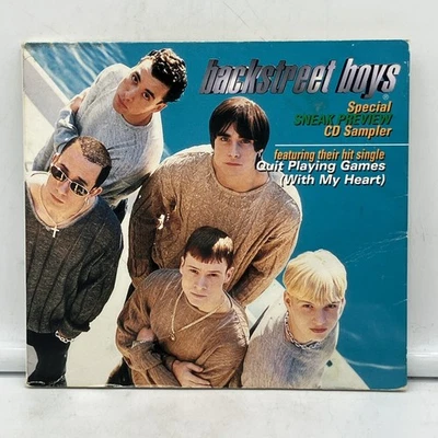 Backstreet Boys Special Sneak Preview CD Sampler Prerelease US 1997 FREE SHIP Foto 1 de 4