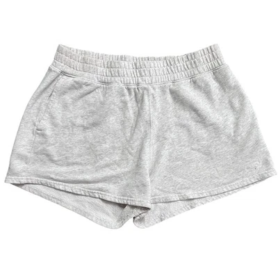 Hollister Ultra High-Rise 灰色运动休闲运动短裤女式 L 码 — 第 1/4 张图片