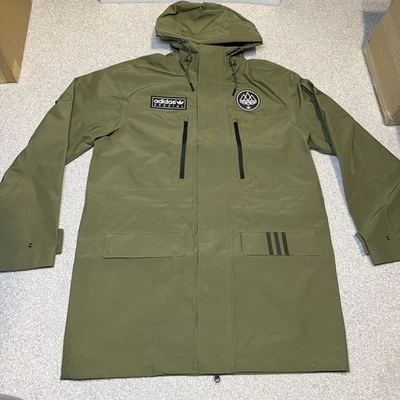 Adidas SPZL Sunnyhurst Anorak Jacket Olive SMALL AW25 Brand New ✅ 23”ptp ✅ - Image 1 of 4