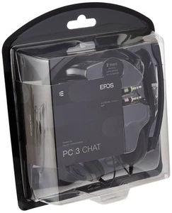 Sennheiser PC 3 Chat - Durable On-Ear Wired Headset - Noise Cancelling Microphon - Zdjęcie 1 z 10