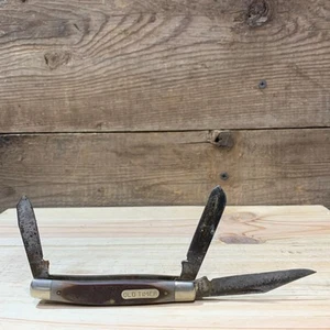 Schrade, U.S.A. 340T, Old Timer, Three-Blade Pocket Knife - Picture 1 of 6