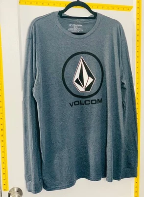 Volcom Men's Iconic Stone LS T-Shirt - New Models Different Colors, Size M- XXL - Image 1 of 4
