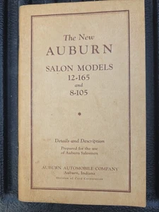 Auburn salon models 12 165 8 105 Details description, salesman.Dealer. - Photo 1/12